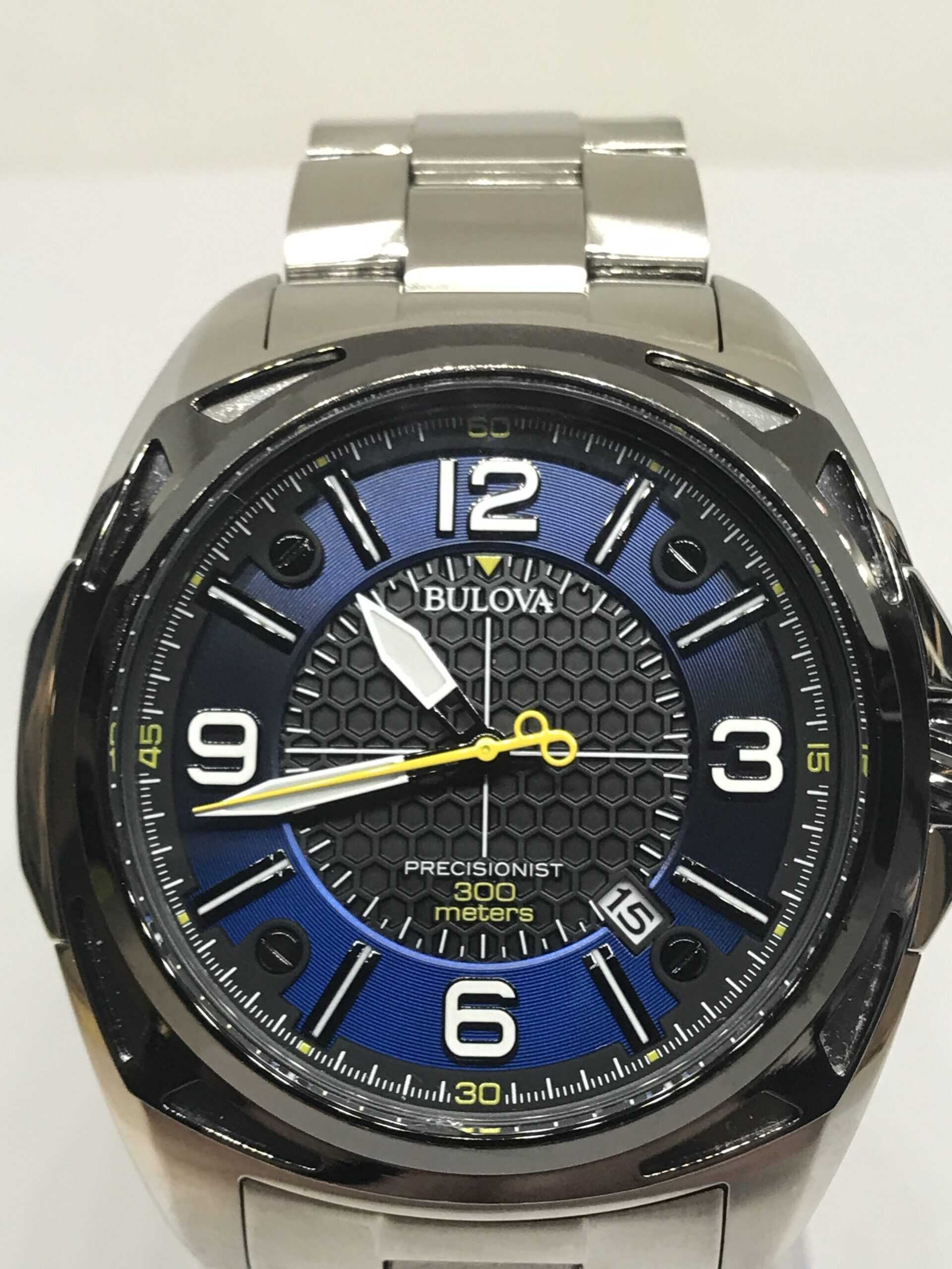 Bulova Precisionist 300m 防水 時計 Bulova Precisionist 腕時計 300m防水