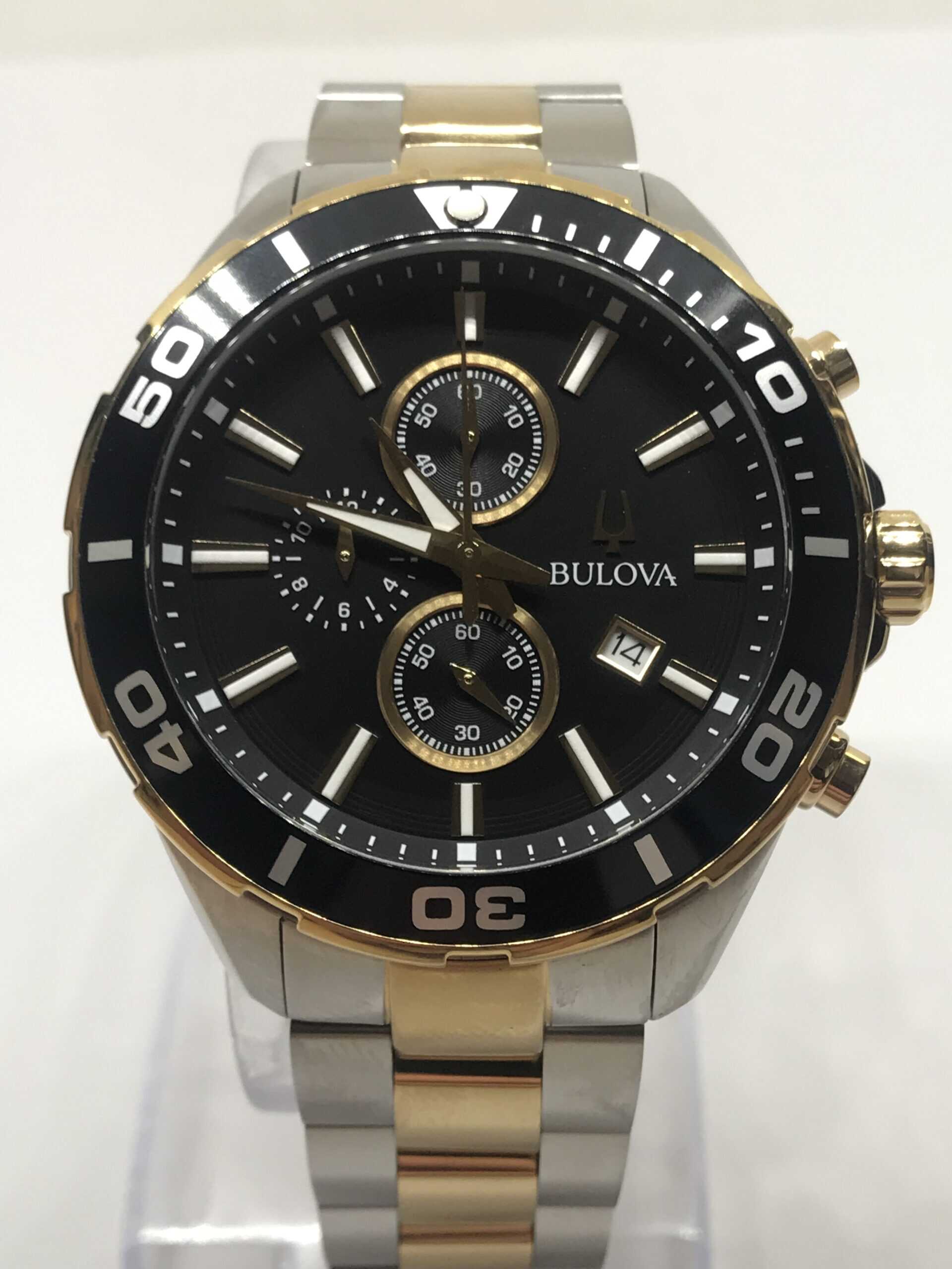 Bulova Two-Tone Chronograph Watch